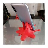 Slime Şeklinde Telefon Tutacağı - Kırmızı