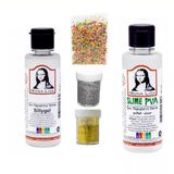 Slime Seti Şeffaf Renk 70 ML Renkli Slaym Südor Sılaym Seti 70 ML Slime Borax