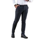 SLİMFİT KIŞLIK DAR PAÇA ERKEK KUMAŞ PANTOLON LACİVERT 48