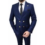 SLIMFIT KRUVAZE PAMUKLU ERKEK TAKIM ELBISE (LACIVERT, 48)