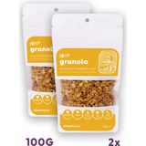 Slimplus Granola Muz Tarçın Hindistan Cevizi – Glutensiz Vegan Şekeri Meyveden Katkısız (2 x 100G) - 200 gr