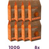 Slimplus Hurma Topları Kakao Kaplı Yerfıstıklı Raw Bites – Glutensiz Vegan Katkısız (8 x 100G) - 800 gr