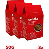 Slimplus Tohum Kraker Domates Soğanlı Cracks – Glutensiz Vegan Katkısız (3 x 50G) - 150 gr
