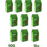 Slimplus Tohum Kraker Ispanaklı Cracks – Glutensiz Vegan Katkısız (10 x 50G) - 500 gr
