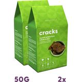 Slimplus Tohum Kraker Zeytin Biberiyeli Cracks – Glutensiz Vegan Katkısız (2 x 50G) - 100 gr