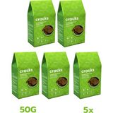 Slimplus Tohum Kraker Zeytin Biberiyeli Cracks – Glutensiz Vegan Katkısız (5 x 50G) - 250 gr