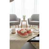 Slipcat Şirin Kadın Peluş Ev Pandufu Kaymaz Taban Konforlu ve Sevimli Tasarım