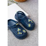 Slipcat Unisex Çocuk Sandalet-Terlik Ayarlanabilir Velcro Bant ve Rahat Taban Özellikleriyle - Fenerbahçe