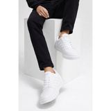 Slipcat Unısex Modern Fileli Sneaker Tasarım Hafif Air Taban Günlük Rahat Yumuşak Yürüyüş Spor Ayakkabı - Beyaz