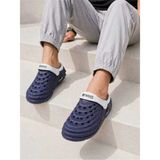 Slipcat Unisex Yazlık Terlik – Nefes Alabilir, Yumuşak Tabanlı, Ayarlanabilir Arka Bantlı Sandalet - Lacivert - Bebe Mavi