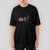 Slipknot Mick Thomson Poster Oversize Siyah Tişört