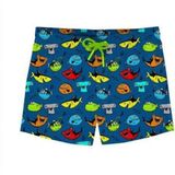 Slipstop Aquatic Uv Korumalı Çabuk Kuruyan Şort Mayo - 8 - 9 Yaş - 04G-Mavi