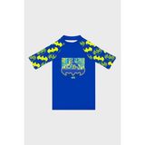 Slipstop Batforce Baskılı Uv Korumalı Mayo T Shirt Erkek Çocuk T Shirt ST2632010001 - Lacivert - 8 - 9 Yaş