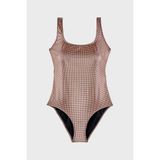 Slipstop Bronze Uv Korumalı Parlak Mayo Bayan Mayo SM2644000013 - XL