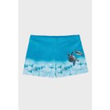 Slipstop Caretta Desenli Beli Lastikli Boxer Erkek Çocuk Mayo Short SR2632000005 TURKUAZ
