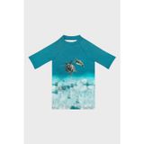 Slipstop Caretta UV Korumalı Kısa Kollu Mayo Erkek Çocuk T Shirt ST2632000005 TURKUAZ