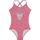 Slipstop Çok Renkli Kız Çocuk Mayo SM22110208 Chili Swimsuit - 4 Yaş