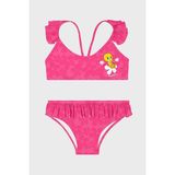 Slipstop Daisyloo Kolay Kuruyan Uv Korumalı Fırfırlı Bikini Kız Çocuk Bikini SB2612050102 - Pembe - 4
