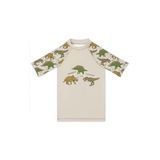 SLIPSTOP Desenli Erkek Çocuk T-Shirt, 8-9 Yaş, 5003265903, Bej, Erkek Çocuk