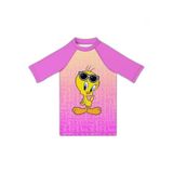 SLIPSTOP Desenli Kız Çocuk T-Shirt, 4-5 Yaş, 5003265887, Pembe, Kız Çocuklar