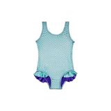 SLIPSTOP Elvira Green Junior Kız Çocuk Mayosu, 6-7 Yaş, SM2614000703, Standart, Kız çocuk