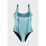 Slipstop Elvira Green Uv Korumalı Parlak Bayan Mayo SM2644000015 YEŞİL