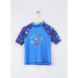 SLIPSTOP Erkek Çocuk Mars T-Shirt, 6-7 Yaş, MM0020351, Mavi, Erkek Çocuk