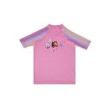SLIPSTOP Gaby Baskılı Uv Korumalı Kısa Kollu Mayo T Shirt Kız Çocuk T SHİRT ST2512120000