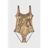 Slipstop Gaga Uv Korumalı Parlak Desenli Bayan Mayo SM2644000001 LEOPAR