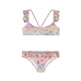 SLIPSTOP Golden Bikini Kız Çocuk Bikini Takımı, 4-5 Yaş, 5003265889, Çok Renkli, Kız çocuk
