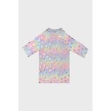 Slipstop Golden Desenli Kolay Kuruyan Uv Korumalı T Shirt Kız Çocuk T Shirt ST2514000001 - Altın - 4 - 5 Yaş