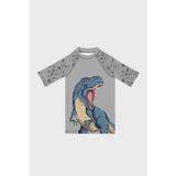 Slipstop Goliath Baskılı Uv Korumalı Kısa Kollu Mayo Erkek Çocuk T Shirt ST2532000005 GRİ