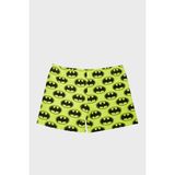 Slipstop Gotham Junior Batman Desenli Mayo Short Erkek Çocuk Mayo Short SM21120188 - 8 - 9 Yaş - Limon