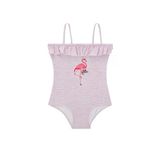 SLIPSTOP Kız Çocuk Romantic Swimsuit Mayo
