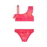 Slipstop Pembe Kız Çocuk Desenli Bikini Takım SB2514000610