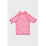 Slipstop Serpina Fuchsia Junior Desenli Uv Korumalı Kısa Kollu Mayo T Shirt Kız Çocuk T Shirt ST2614000003 - Fuşya - 2 - 3 Yaş
