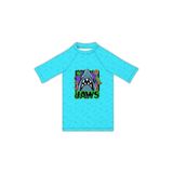 Slipstop Sharko Baskılı Uv Korumalı Kısa Kollu Mayo T Shirt Erkek Çocuk T SHİRT ST2632100001