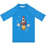 Slipstop Skyrocket Erkek Çocuk Tişört - 6 - 7 Yaş - Mavi