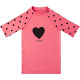 Slipstop ST21110035 Paige Pembe Siyah Kız Çocuk T-Shirt - 6 - 7 Yaş - Çok Renkli