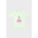 Slipstop Tango Desenli Kolay Kuruyan Uv Korumalı T Shirt Kız Çocuk T Shirt ST2512000003 - 8 - 9 Yaş - Mint