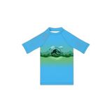 Slipstop Volcore Baskılı Uv Korumalı Kısa Kollu Mayo T Shirt Erkek Çocuk T SHİRT ST2632110003