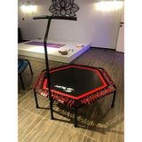 Slipt 135 cm Tutmalı Step Trambolin Yüksek Dayanıklılık ve Güvenlik Özellikleri ile Eğlenceli