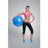 Slipt 65 cm Mavi Pilates Topu ve Şişirme Pompası - Yoga ve Pilates Egzersiz Topu