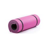 Slipt Çift Taraflı Yoga Minderi Ve Spor Matı 16 Mm Pembe-Siyah