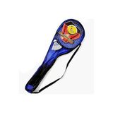 SLİPT Ckspor Mavi Badminton Seti, 2 Raket, 3 Top, Taşıma Çantası