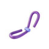 Slipt Kelebek Kol ve Bacak Çalıştırıcı Pilates Spor Aleti Mor