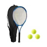 Slipt Tenis Raketi Seti 340 gr Ağırlığında 1 Raket 3 Top ile Renkli Taşıma Çantası