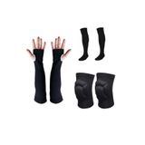 Slipt Voleybol Dizliği Voleybol Çorabı Voleybol Kolluğu Set M/L