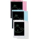 Slipt Writing Tablet 8.5 Inç LCD Dijital Kalemli Çizim Yazı Tahtası Grafik Not Yazma Eğitim Tableti Karışık Renk - Siyah
