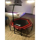 Slipt135 Cm ''(54 Inç) Tutunmalı Step Trambolin (Kırmızı)